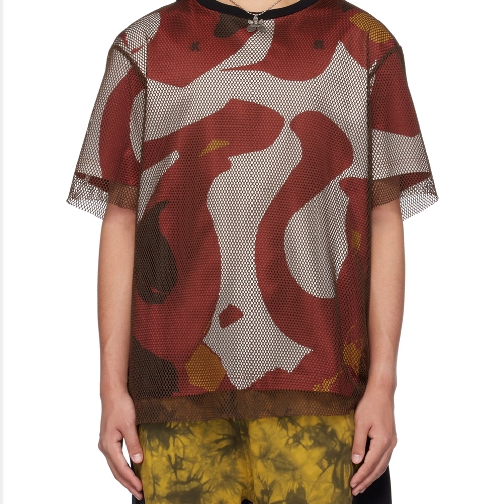 KUSIKOHC Mesh Camouflage Men's Shirt